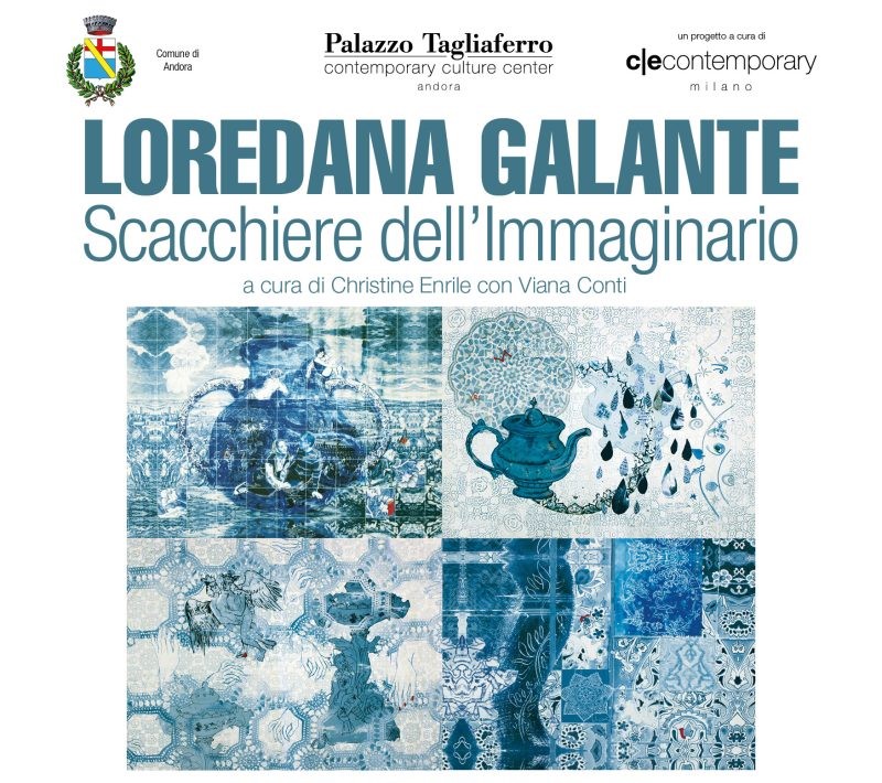 Loredana Galante “Scacchiere dell’immaginario” al Contemporary Culture Center di Andora