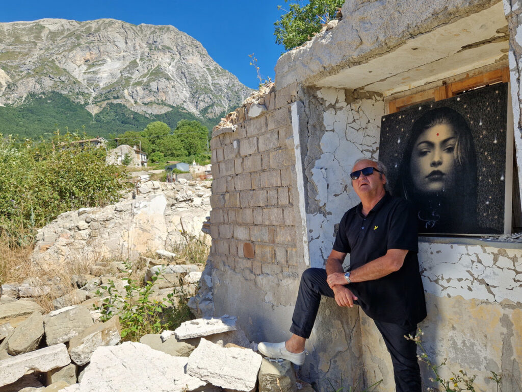 Omar Galliani Ambasciatore del Piceno ad Ascoli Piceno per far scoprire le bellezze del territorio