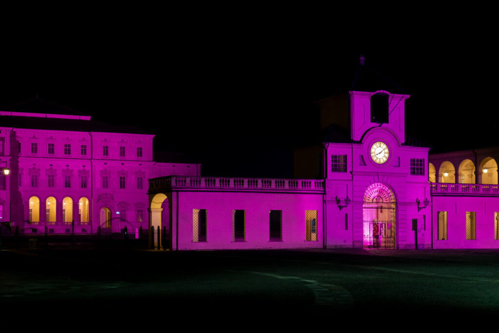 Venaria Reale (TO) si illumina di rosa per il Giro d’Italia a 100 giorni dal via