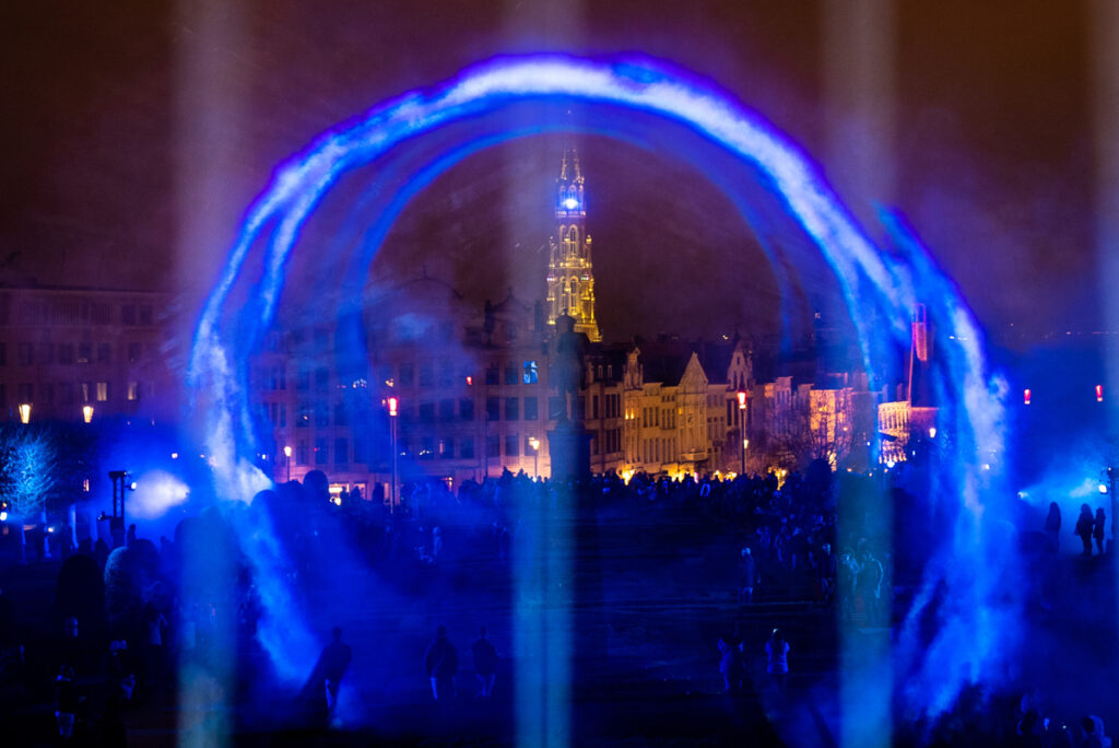 Bruxelles si illumina con il Bright Festival dei colori dell’Europa