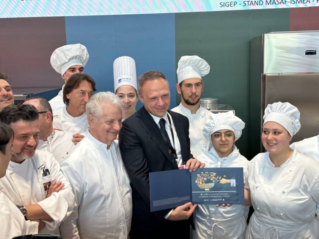 Il Ministro Lollobrigida e il Maestro Massari presentano il DDL “Maestro dell’arte della cucina italiana”