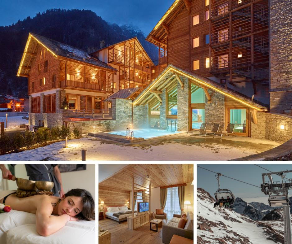 Due cuori e una montagna d’amore ad Alagna Valsesia per San Valentino tra sci, benessere e relax