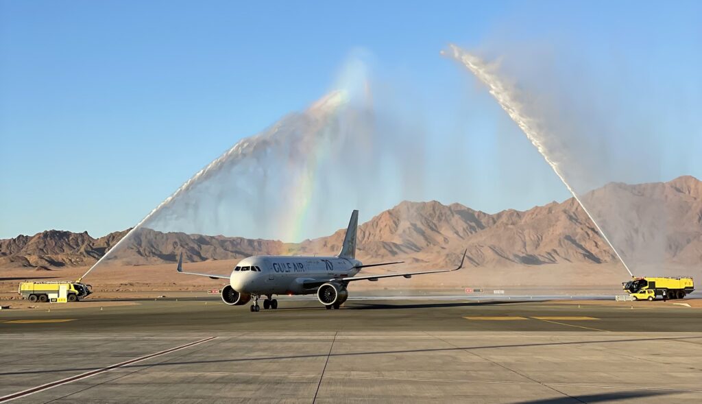 Gulf Air inaugura i collegamenti diretti per AlUla con il primo volo in arrivo dal Bahrain