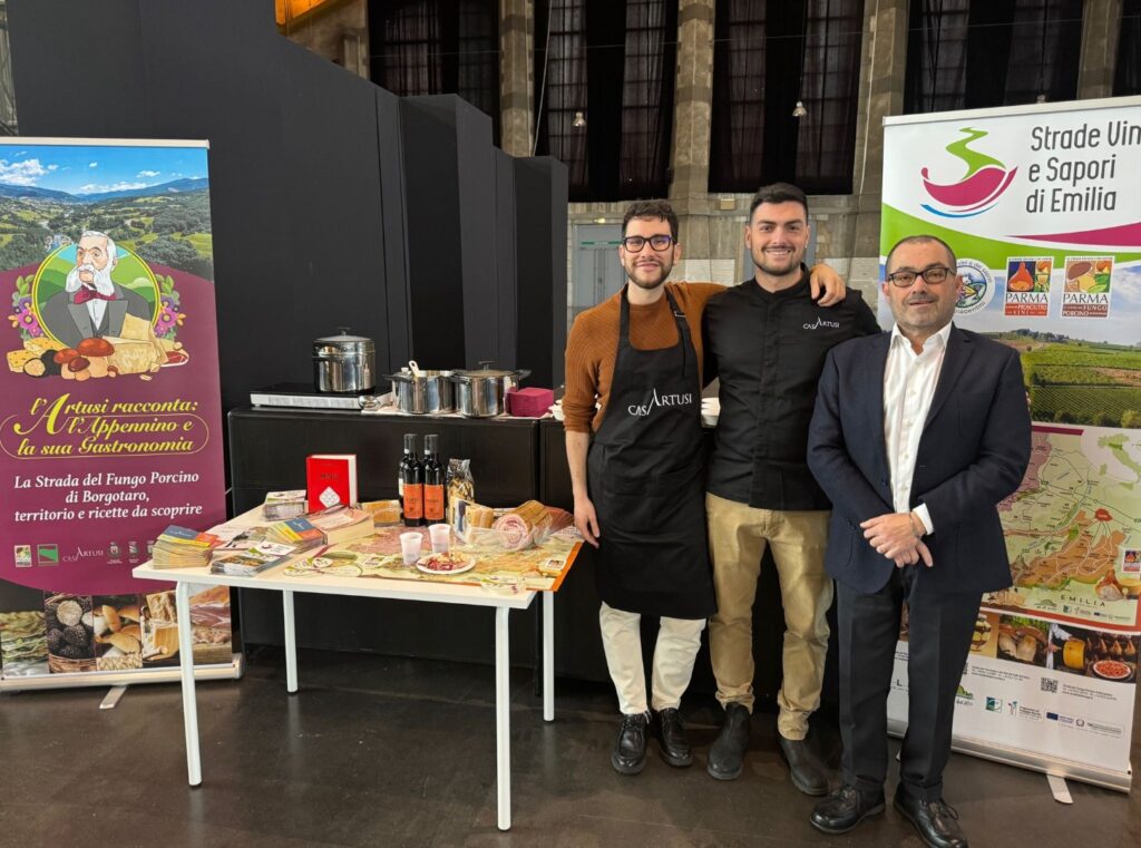 Casa Artusi al Salone del Turismo di Lione con le eccellenze delle Strade dei Sapori dell’Emilia