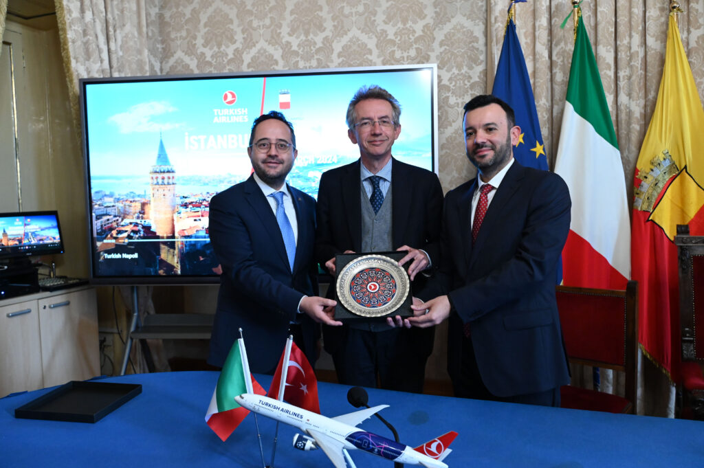 Turkish Airlines connette Napoli al Mondo e incrementa i voli del 50%