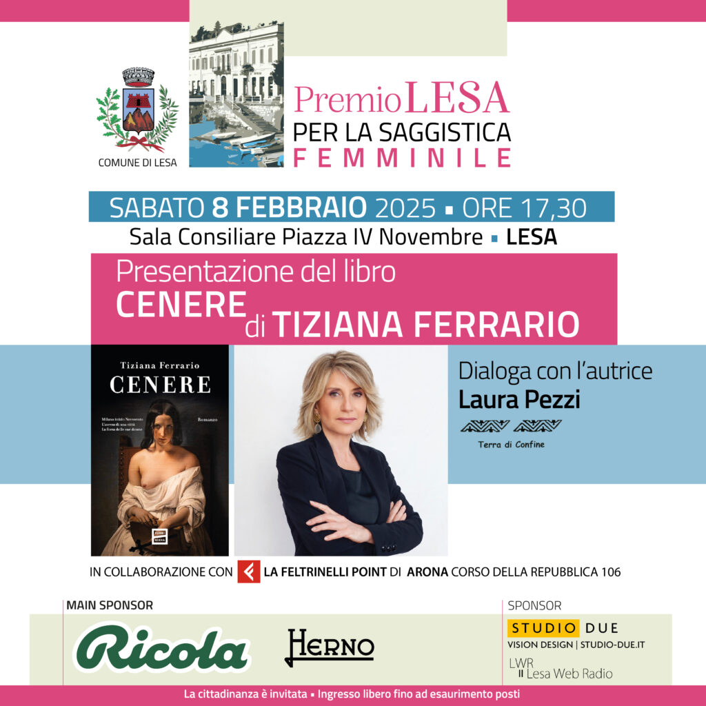 Riparte il Premio Lesa di Saggistica femminile nella cittadina sulla sponda piemontese del Lago Maggiore