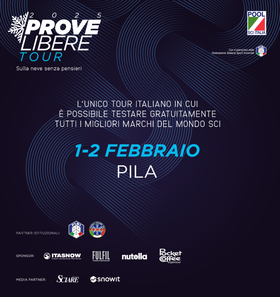 Prove Libere Tour 2025 fa tappa a Pila, in Valle d’Aosta con la pista esclusiva FULFIL®