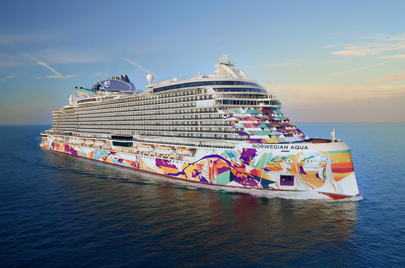 Norwegian Cruise Line® prende in consegna Norwegian Aqua da Fincantieri
