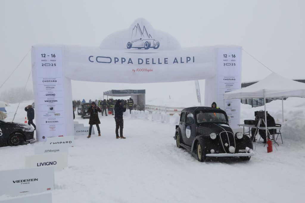 Coppa delle Alpi 2025, vittoria ad Aliverti e Polini su FIAT 508 c del 1937