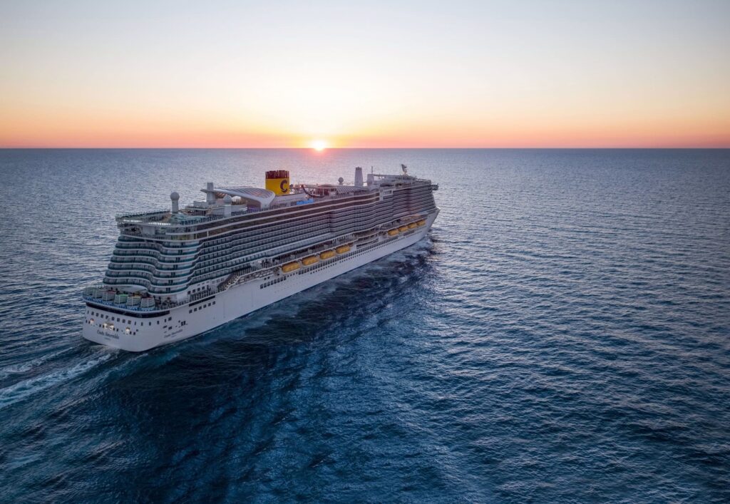 “Costa Smeralda” l’ammiraglia di Costa Crociere è a Genova per le crociere nel Mediterraneo fino a fine novembre