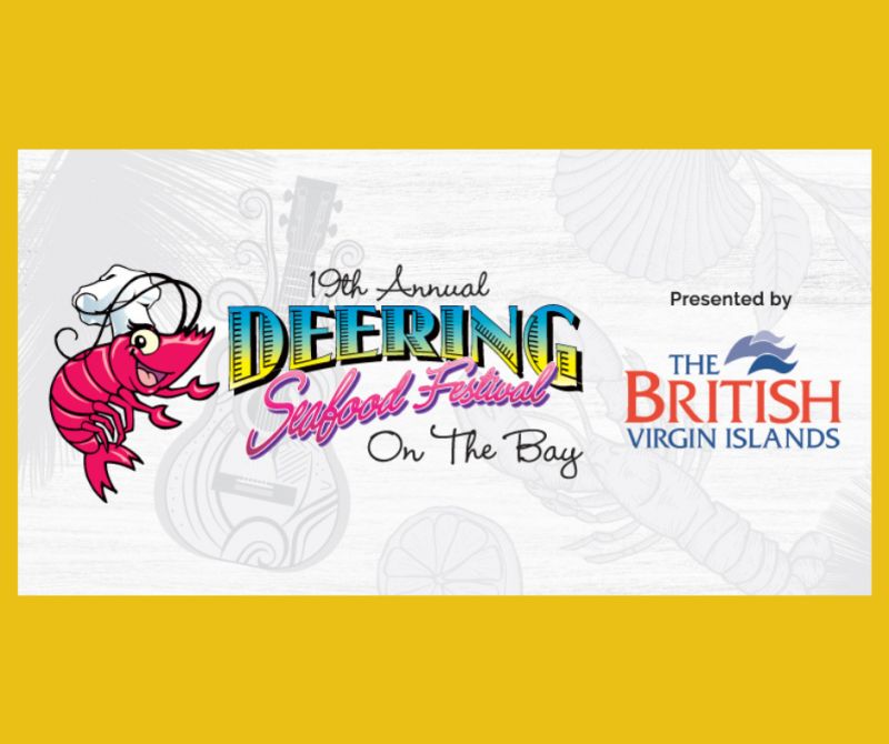 Le Isole Vergini Britanniche sono lo sponsor principale del 19° Deering Seafood Festival