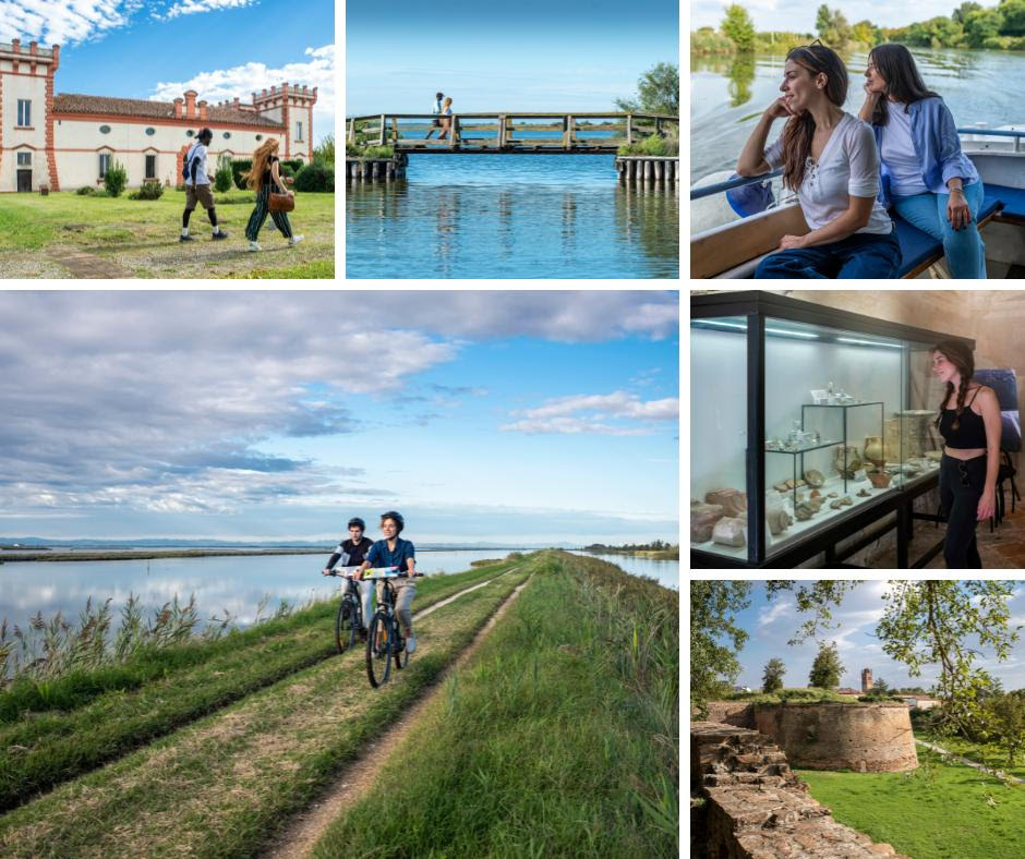 Da Ferrara a Comacchio sei itinerari  da gustare “senza fretta”