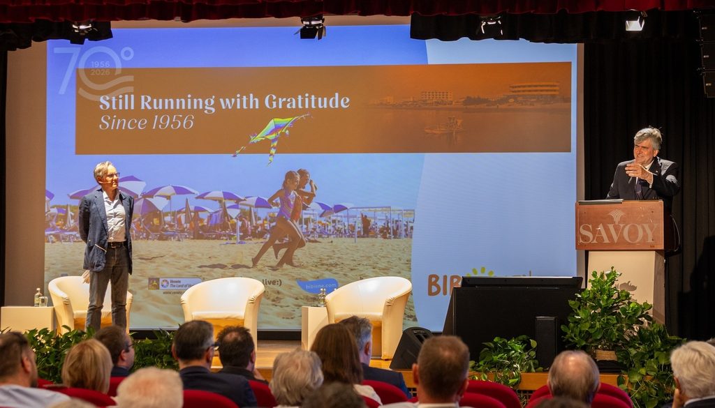 Il Ministro del turismo Mazzi interviene a Bibione per il 70 anniversario della nascita della località