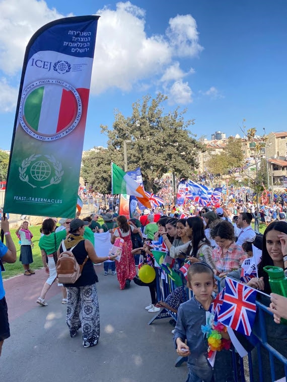 Per la festa di Sukkot 3.000 cristiani provenienti da 70 nazioni si riuniscono a Gerusalemme