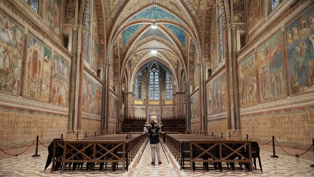 “Preserving Assisi” la piattaforma digitale con le immagini della Basilica per gli 800 anni di San Francesco